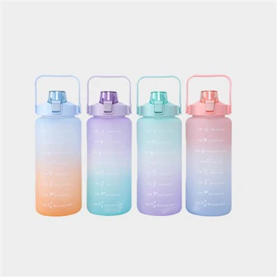 Gobelets en plastique réutilisables de qualité alimentaire avec paille